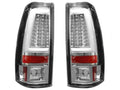 ~(11 lbs. 22X18X9)~ Chevy Silverado and GMC Sierra 99-07 (Fits 2007 inchClassicinch Body Style Only) OLED TAIL LIGHTS - Clear Lens