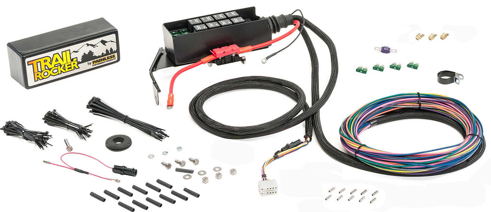 0715 TRAIL ROCKER RELAY CENTER JEEP WRANGLER JK