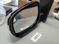 1012 KIA FORTE SEDAN LH HEATED POWER FOLDAWAY OE MIRROR BLACK PTM COVER W/TURN