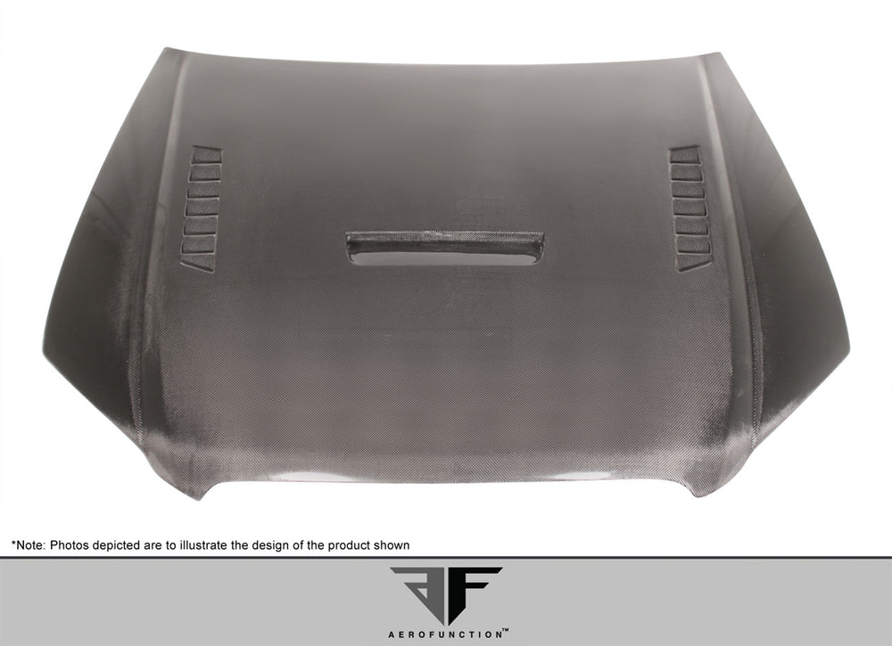 2006-2008 Audi A4 S4 B7 Carbon AF-1 Hood ( CFP ) - 1 Piece