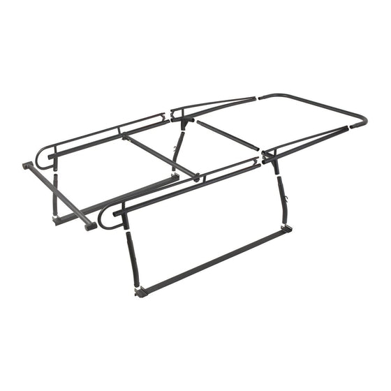 (KIT) ALL SHORT BED HDX OVERHEAD TRUCK RACK TEXTURED BLACK