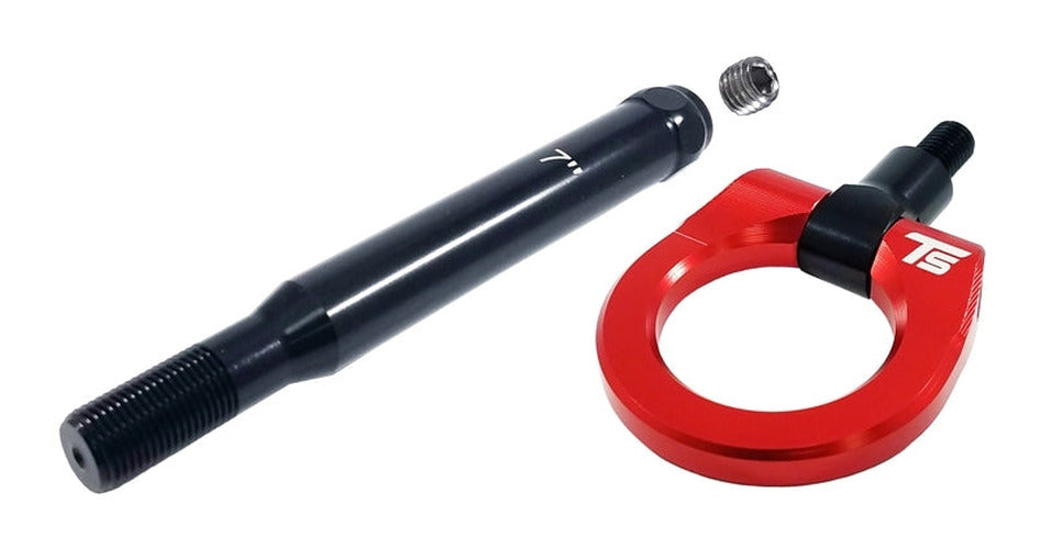 Torque Solution Billet Front Tow Hook (Red): Subaru BRZ / Scion FR-S 2013