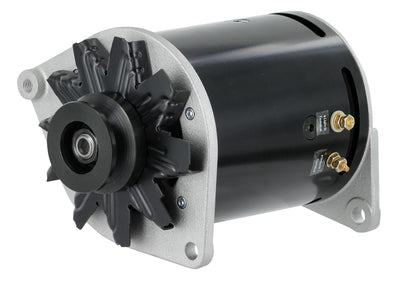 POWERGEN FORD BLACK 90A 12V TBIRD 5863 W/LAMP TERM W/STEP PULLEY FOR 3/8IN BEL