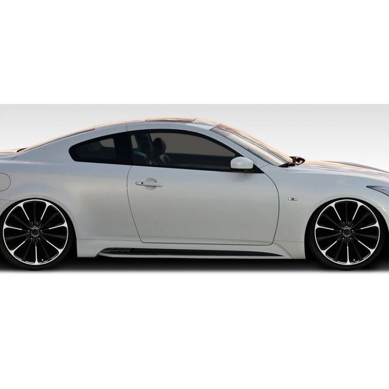 2008-2015 Infiniti G Coupe G37 Q60 Duraflex Elite Side Skirts Rocker Panels - 2 Piece