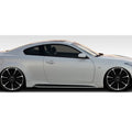 2008-2015 Infiniti G Coupe G37 Q60 Duraflex Elite Side Skirts Rocker Panels - 2 Piece