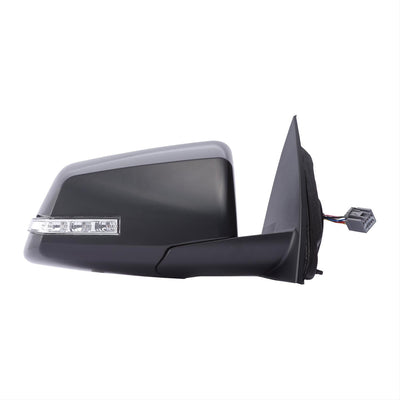 0712 TRAVERSE/ACADIA/OUTLOOK RH HEATED PWR FOLDAWAY OE MIRROR BLACK PTM W/BLIND SPOT & TURN SIGNAL