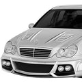 2001-2007 Mercedes C Class W203 Duraflex W-1 Hood - 1 Piece