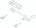 TOW BAR MOUNTING BRACKET KIT