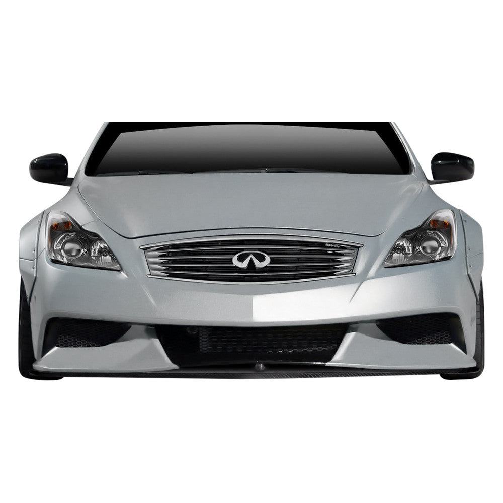 2008-2015 Infiniti G Coupe G37 Q60 Carbon Creations LBW Front Splitter - 1 Piece