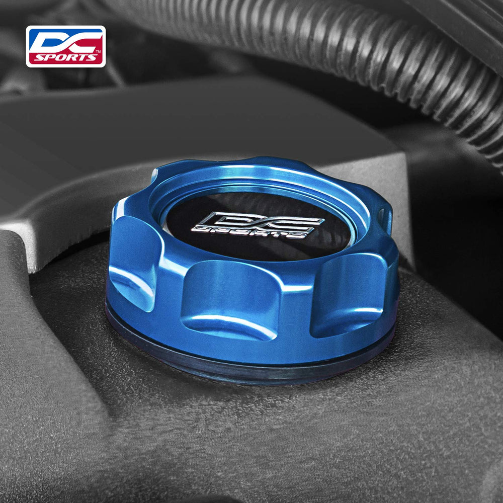DC Sport Blue Anodized Oil Cap (Mazda)