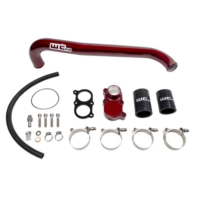 Thermostat Housing Kit 2001-2005 Duramax LB7/LLY WCFab Red