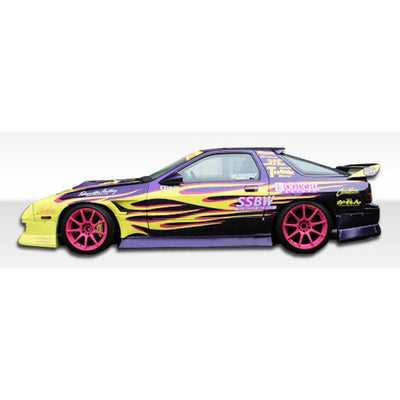 1986-1991 Mazda RX-7 Duraflex B-Sport Side Skirts Rocker Panels - 2 Piece