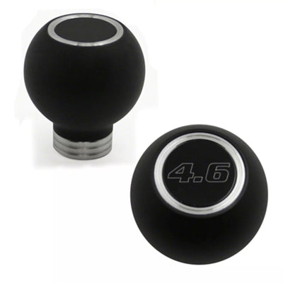 UPR 05-09 Round Composite Knob w/ 4.6 Logo - Satin 1019-03