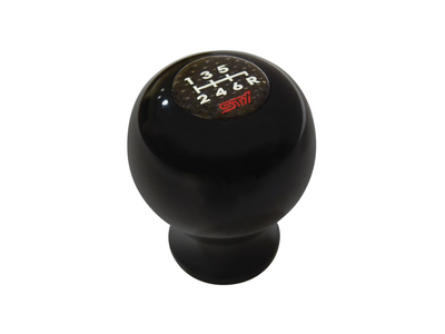 Subaru OEM STi Duracon Shift Knob Black 6MT Subaru 6MT Models (inc. 2004 STI / 2015 WRX)