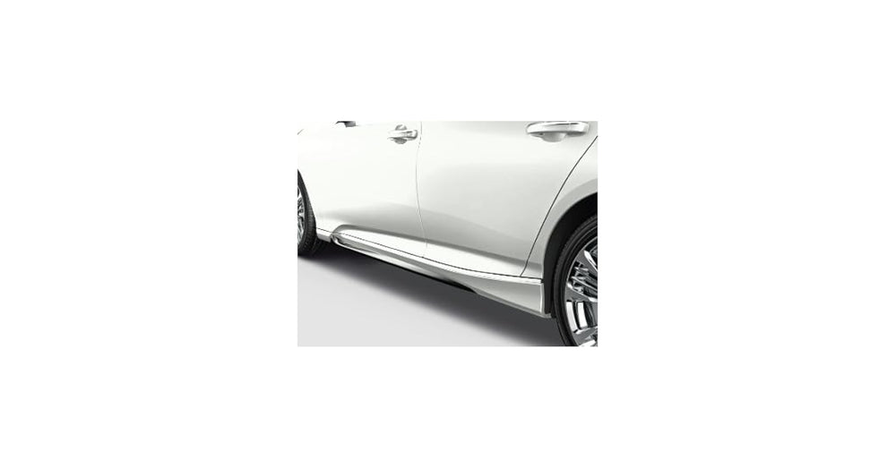 Genuine Honda 2018 Accord Side Underbody Spoiler (Side Skirt) Platinum White Pearl