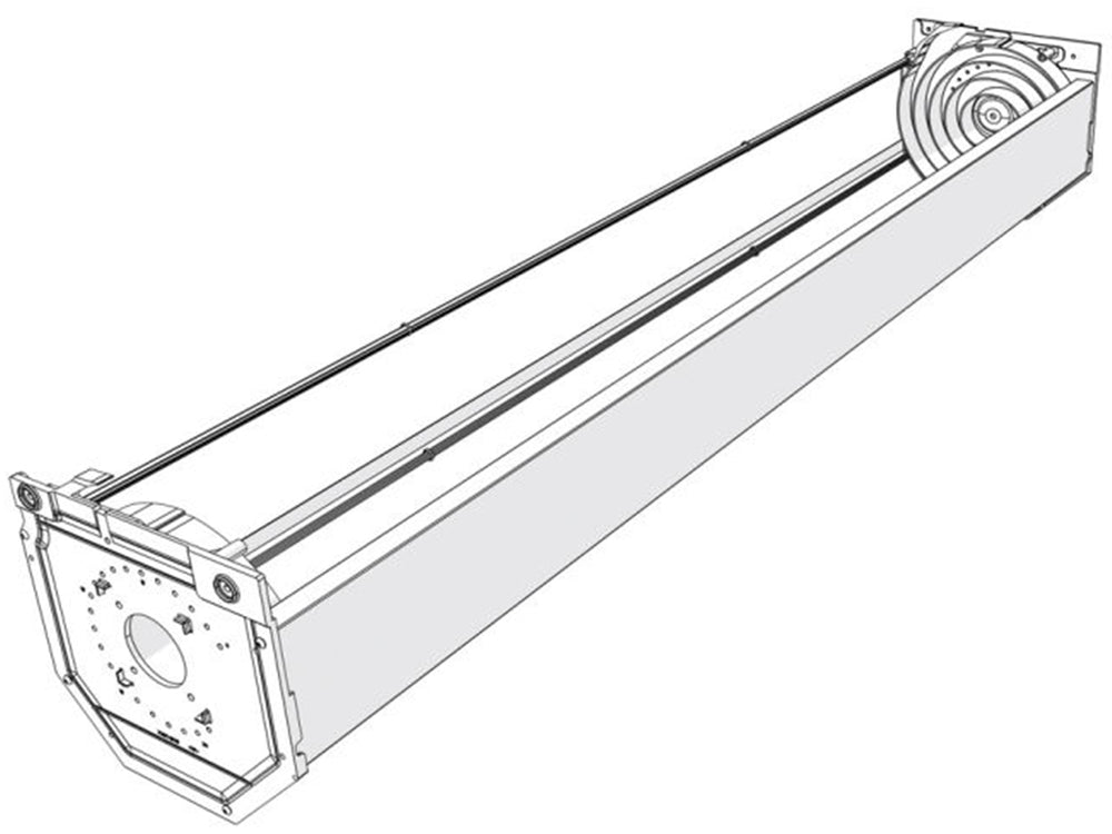 SPIRAL CANISTER FOR ROLLING COVER (