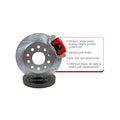 10.5IN CLSC BRAKE SYS RR RED 5570 CHEVY