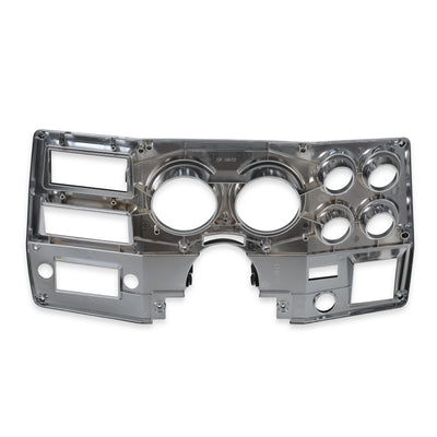 75-77 CHVY INSTRUMENT BEZEL-W/A/C-BLK