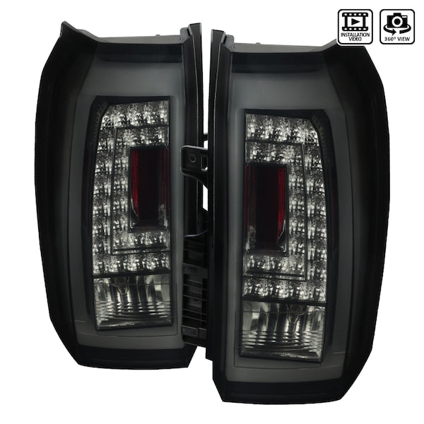 LED TAIL LIGHTS - GLOSSY BLACK