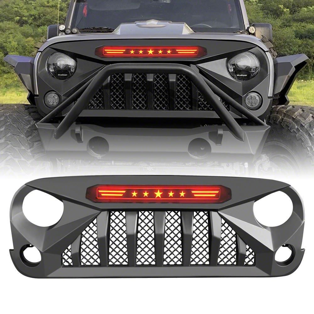 GLADIATOR GRILLE WITH RED 5 STAR LI