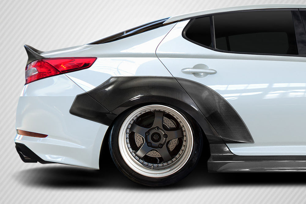 2011-2013 Kia Optima Carbon Creations CPR Side Skirts Rocker Panels - 2 Piece