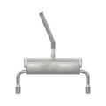 MUFFLER- QUIET-FLOW SS DIRECT FIT