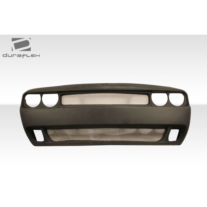 2008-2014 Dodge Challenger Duraflex Hellcat Look Front Bumper - 1 Piece
