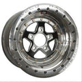 Weld Alumastar 2.0 15x12 / 5x5 BP / 3in. BS Black Wheel - Black Single Bead Lock MT