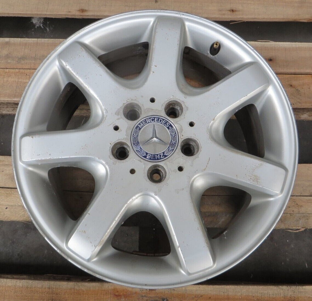 17-Inch 5-Spoke Alloy Wheel, 8.5-Inch Width, Machined Silver