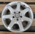 17-Inch 5-Spoke Alloy Wheel, 8.5-Inch Width, Machined Silver