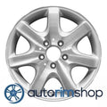 17-Inch 5-Spoke Alloy Wheel, 8.5-Inch Width, Machined Silver