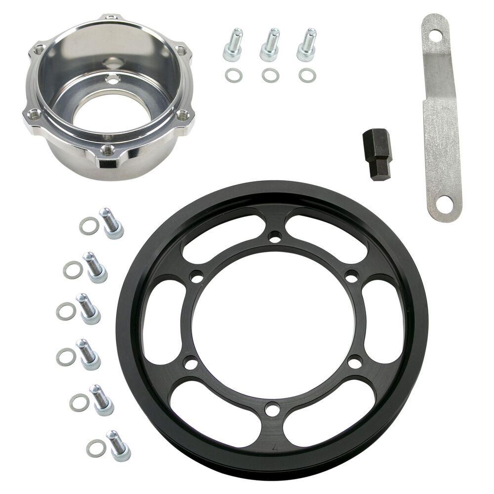 Interchangeable Crankshaft Pulley Kit