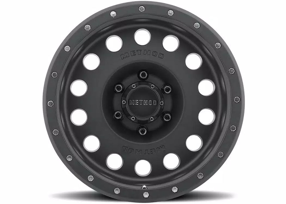 MR307 Hole 17x8.5 6x139.7 0mm Offset Matte Black