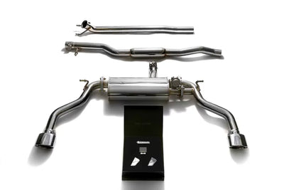Valvetronic Stainless Steel Exhaust w/ Dual Chrome Tips