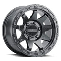 MR317 18x9 6x5.5 18mm Offset Matte Black Wheel