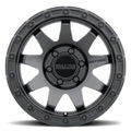 MR317 18x9 6x5.5 18mm Offset Matte Black Wheel