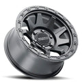 MR317 18x9 6x5.5 18mm Offset Matte Black Wheel