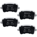 Brembo 13-17 Audi Q5/10-16 S4/2008 S5/10-17 S5/14-17 SQ5 Rear Premium NAO Ceramic OE Equivalent Pad