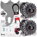 Elite Series 400 Amp Black Billet Alternator