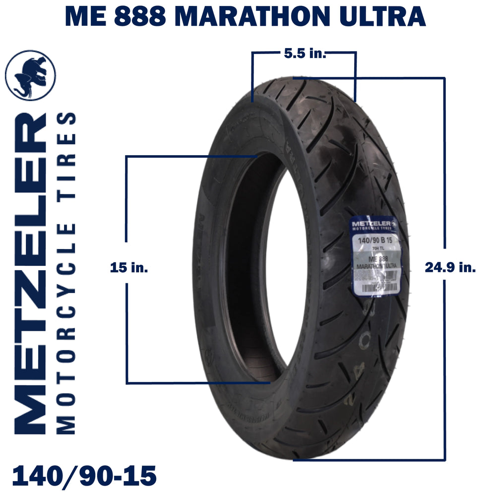 ME 888 Marathon Ultra Rear Motorcycle Tire