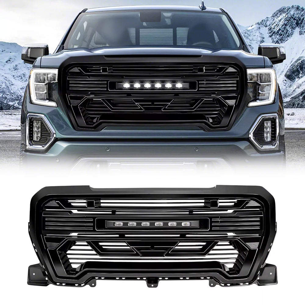ARMOR FRONT GRILLE W/ OFF-ROAD LIGH