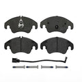 Brembo 09-16 Audi A4/A4 Quattro/10-14 A5/08-17 S5 Front Premium Low-Met OE Equivalent Pad