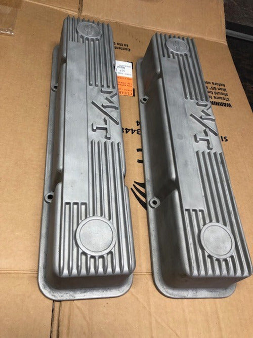 Small Block Chevy Vintage Valve Cover Set