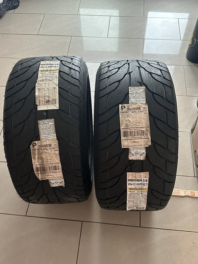 Flamed Tread Tire