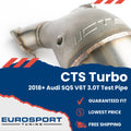 3.7-Inch Large Bore Downpipe and Hi-Flow Sports Cat System