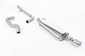 Cat-Back Exhaust System Non-Resonated 2.50" for VW Golf MK4