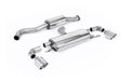 Resonated Cat-Back Exhaust System 76.2mm Stainless Steel