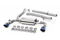 Sport Cat-Back Exhaust System Dual GT115 Burnt Titanium Tips