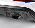 Sport Cat-Back Exhaust System Dual GT115 Burnt Titanium Tips