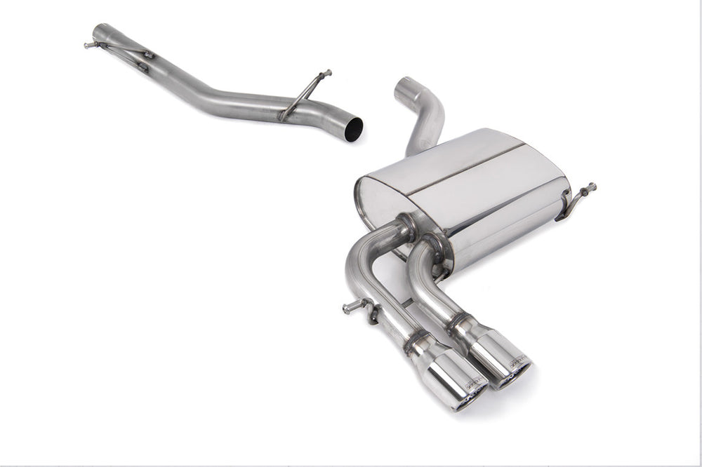 Cat-Back Exhaust System with Twin 76.2mm Jet Tips